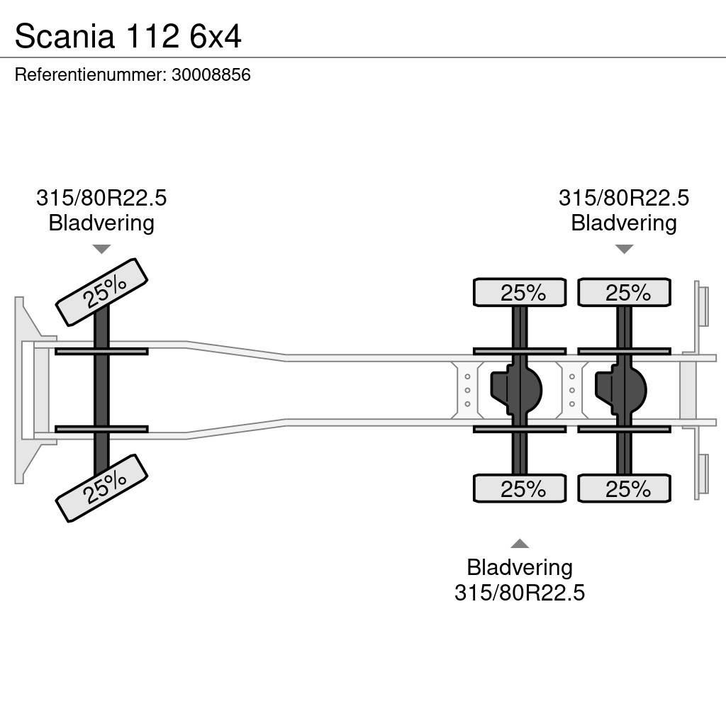 Scania 112 6x4 Kamioni-šasije