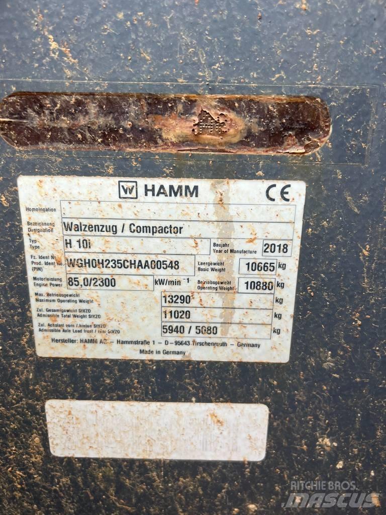 Hamm H10i Nabijači zemlje