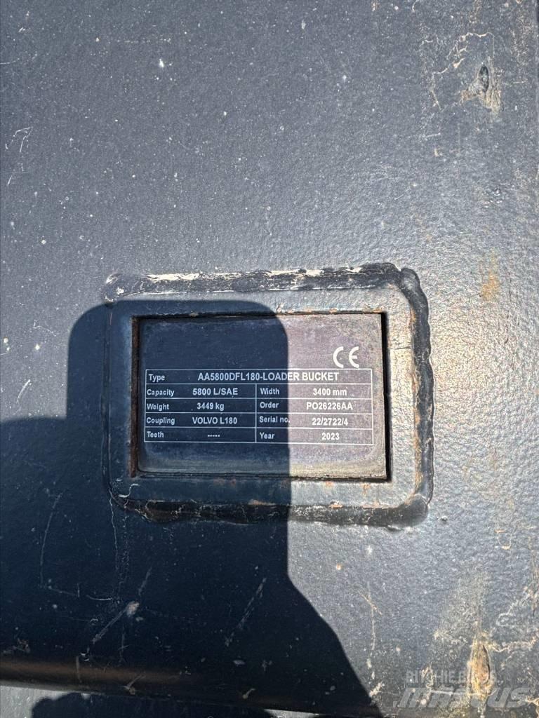 Volvo L 180 H Utovarivači na točkove
