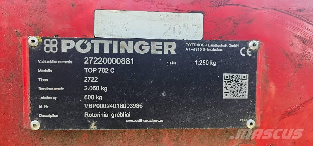 Pöttinger TOP 702C Okretači i sakupljači sena