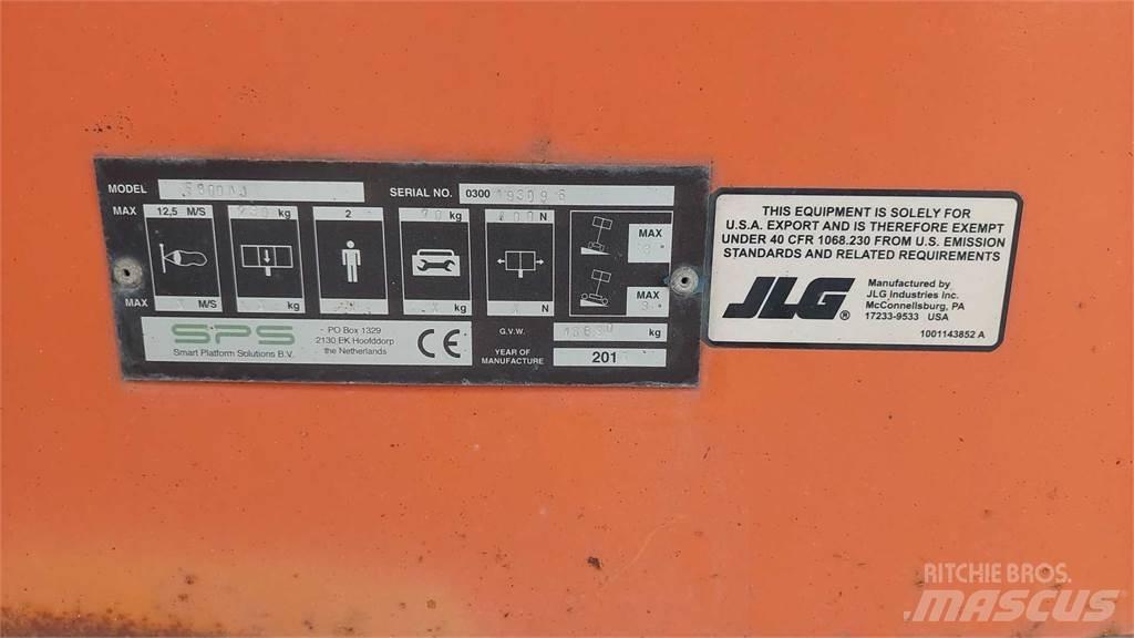 JLG E800AJ Zglobne podizne platforme