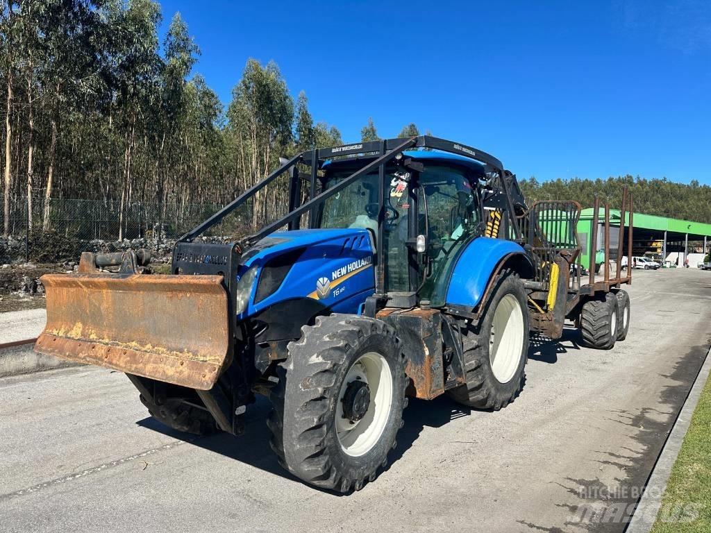 New Holland T 6.180 Forvarderi