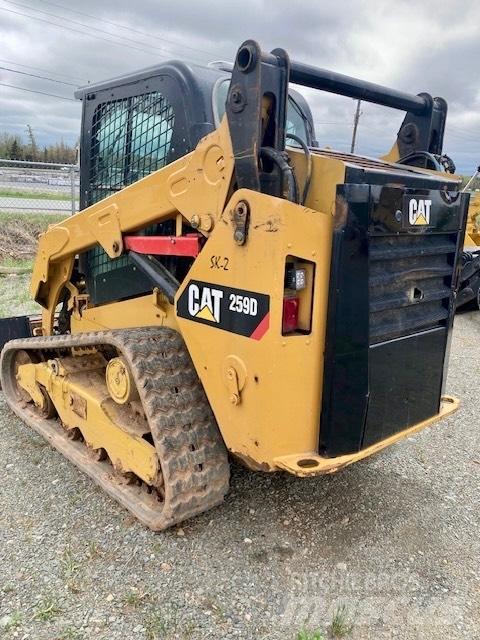 CAT 259 D Skid steer mini utovarivači