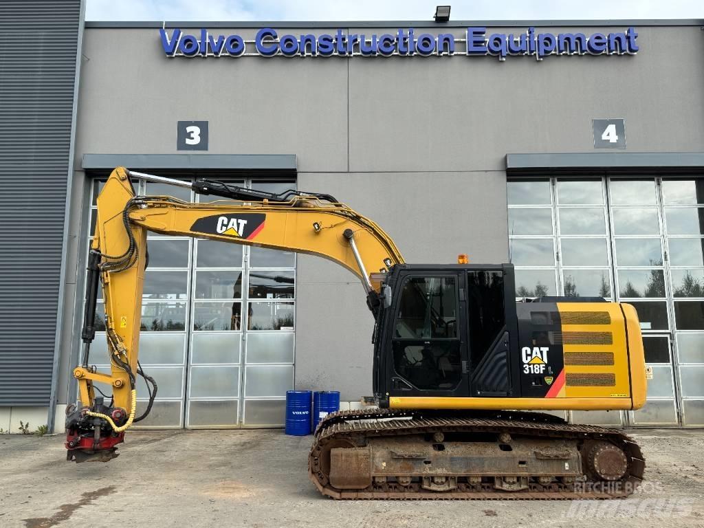 CAT 318 FL Bageri guseničari