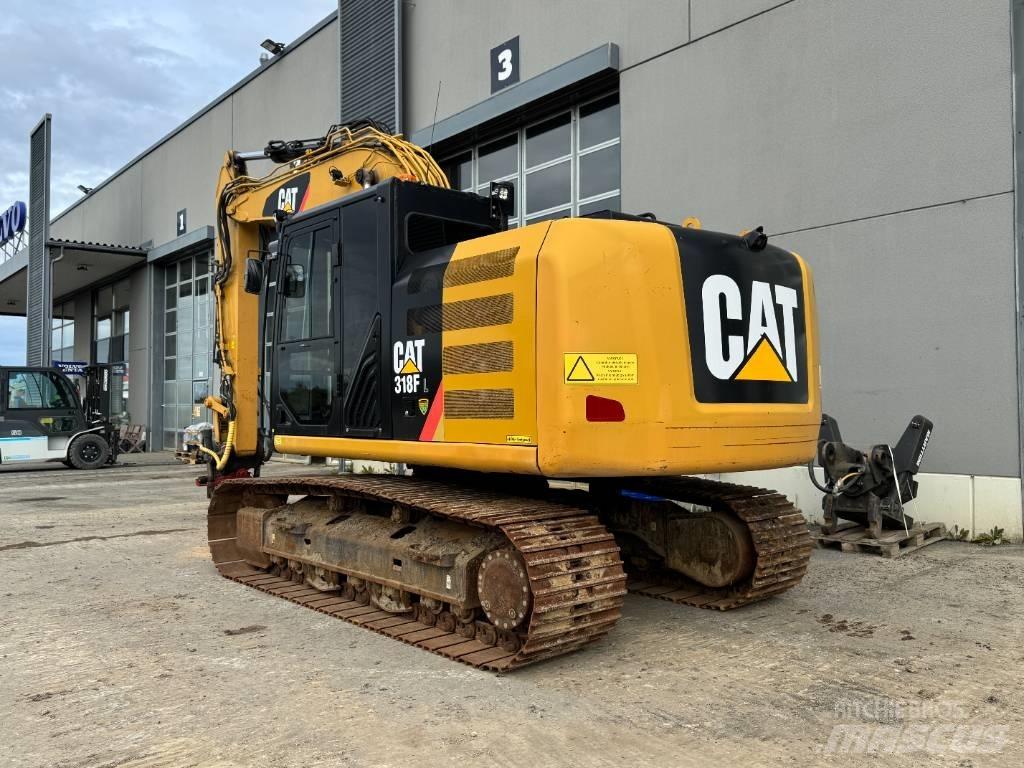CAT 318 FL Bageri guseničari