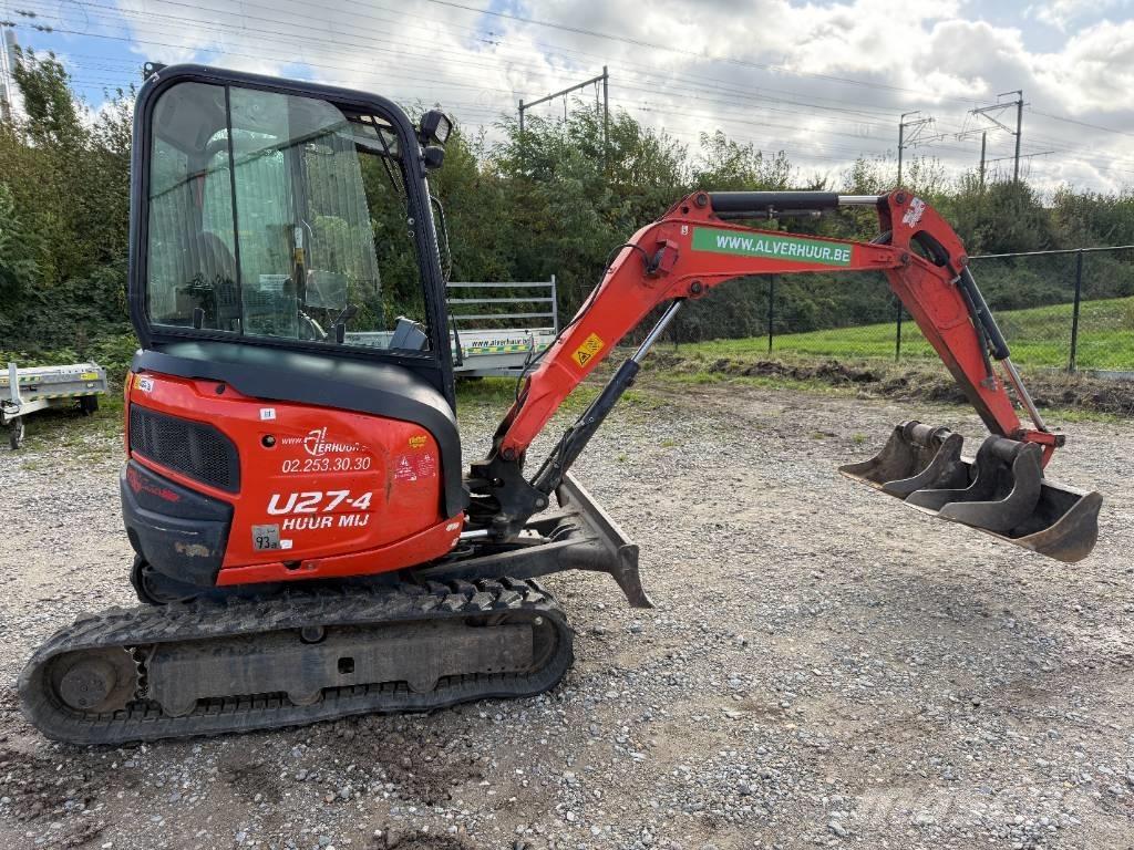Kubota U 27-4 Mini bageri < 7t