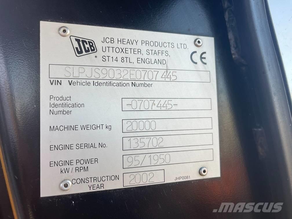 JCB JS 200 Bageri guseničari