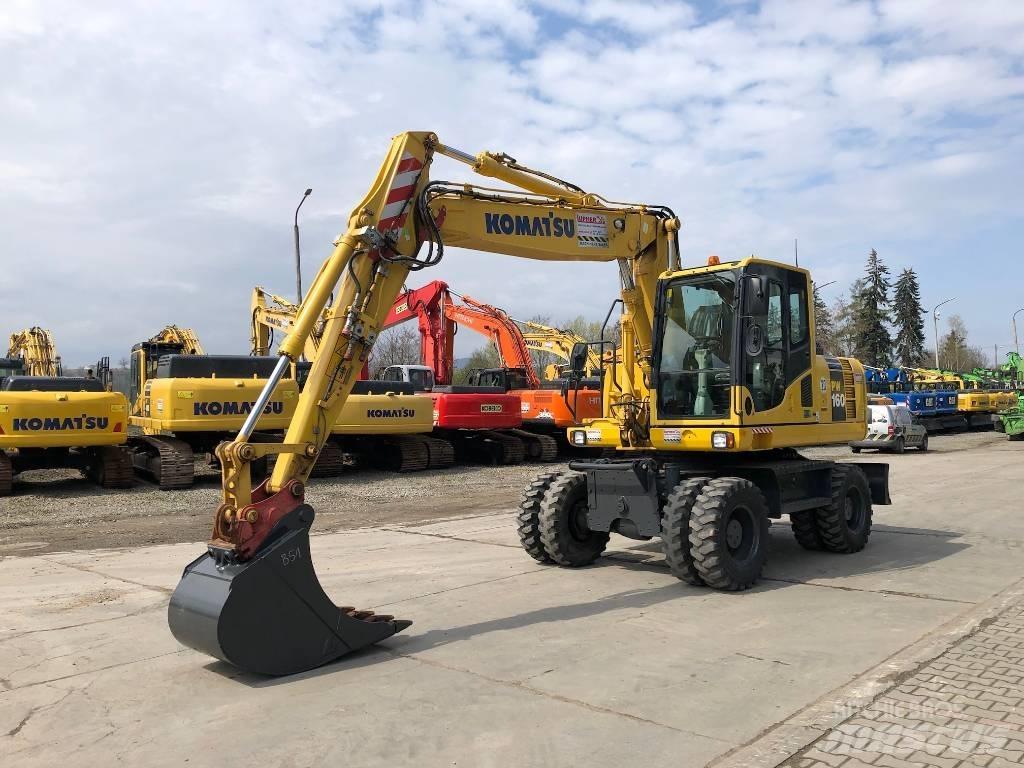 Komatsu PW160-8 Bageri točkaši