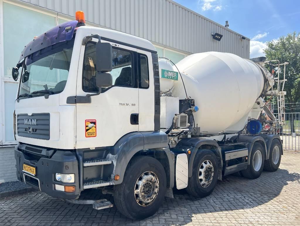 MAN TGA 32.360       9m3 Kamioni mešalice za beton