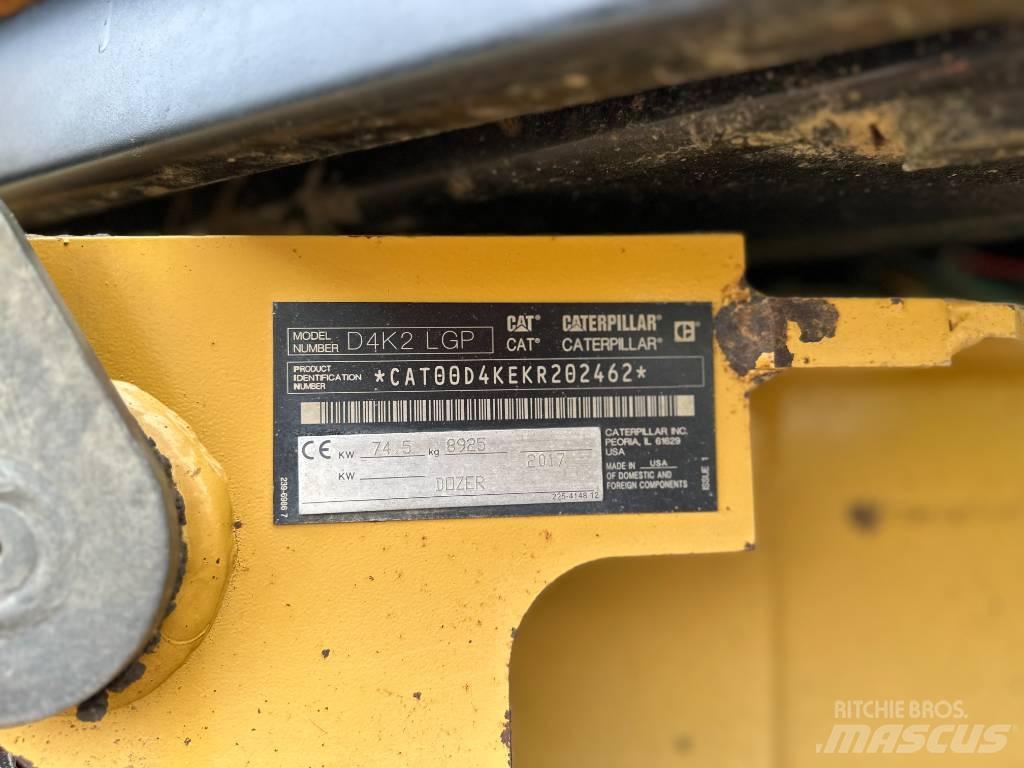 CAT D 4 K 2 LGP Buldožeri guseničari