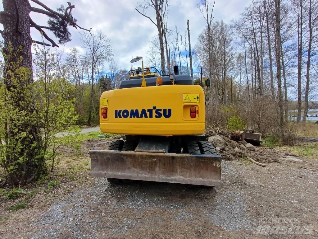 Komatsu PW 160-7E0 Bageri točkaši