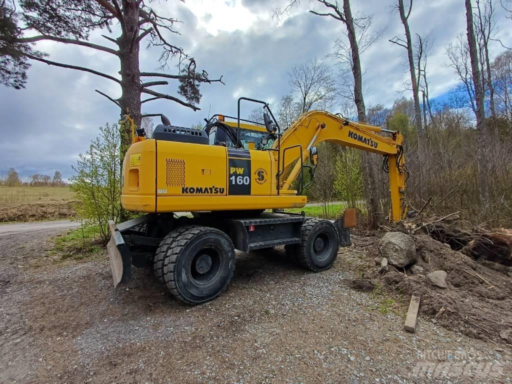 Komatsu PW 160-7E0 Bageri točkaši