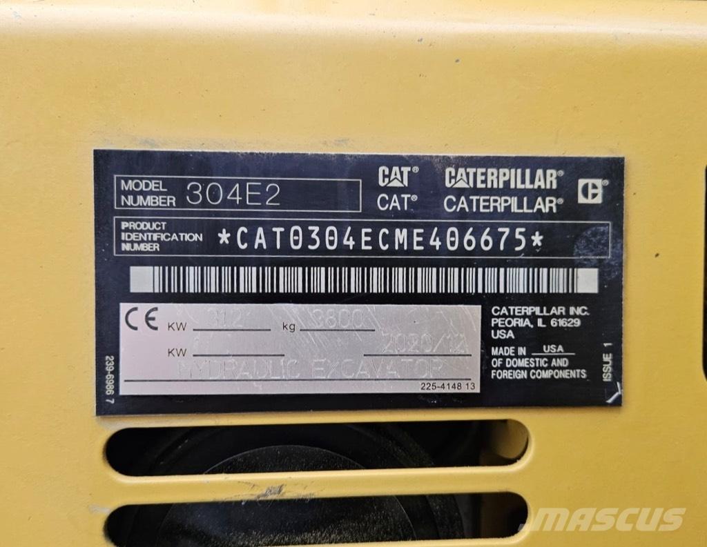 CAT 304 E 2 Mini bageri < 7t