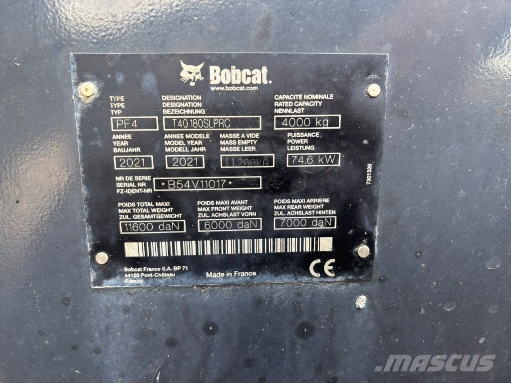 Bobcat T 40.180 Teleskopski viljuškari