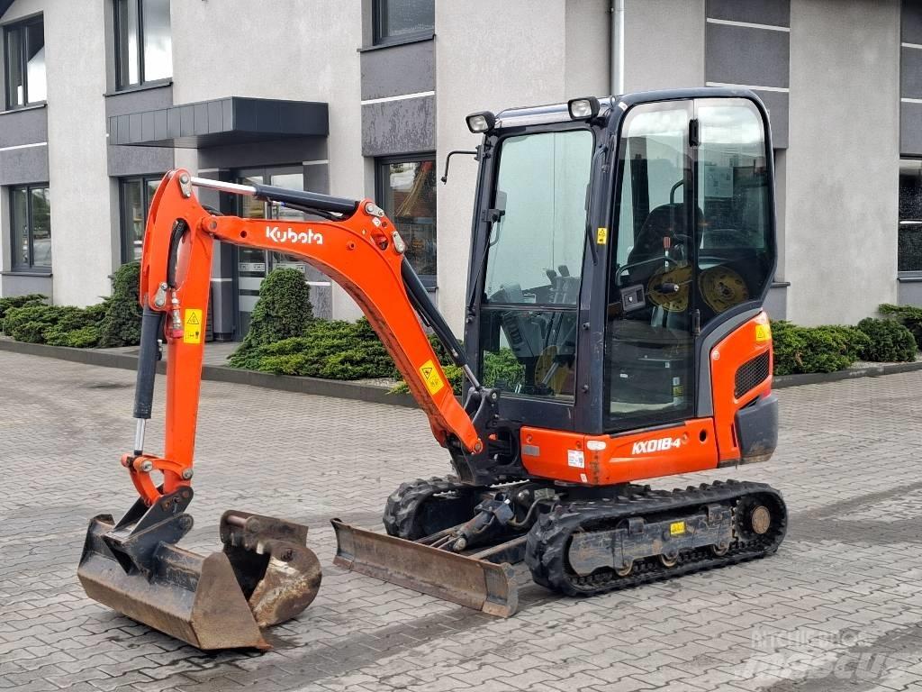 Kubota KX 018-4 Mini bageri < 7t