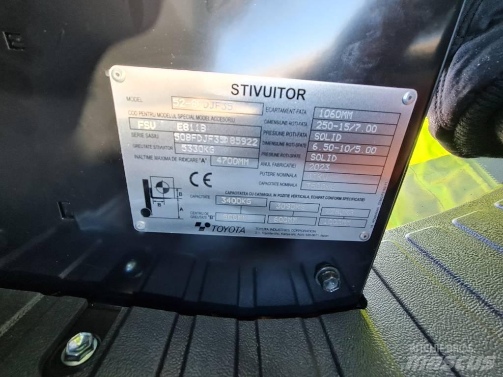 Toyota Tonero Viljuškari sa pomičnim stupom