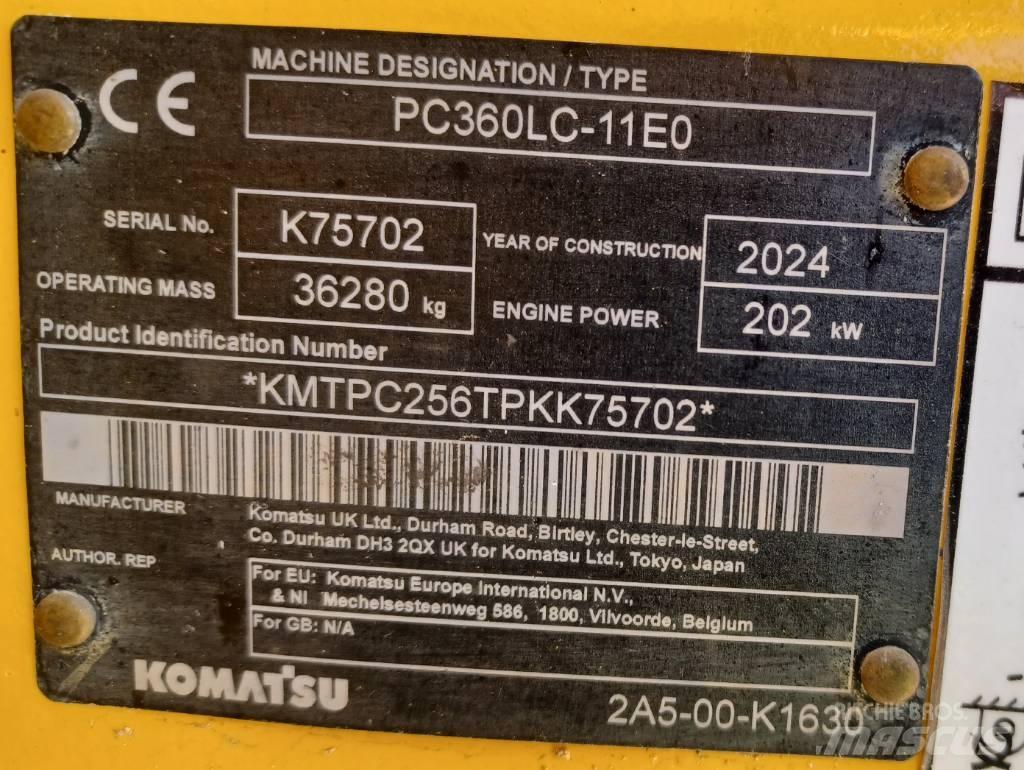 Komatsu PC360LC-11 Bageri guseničari