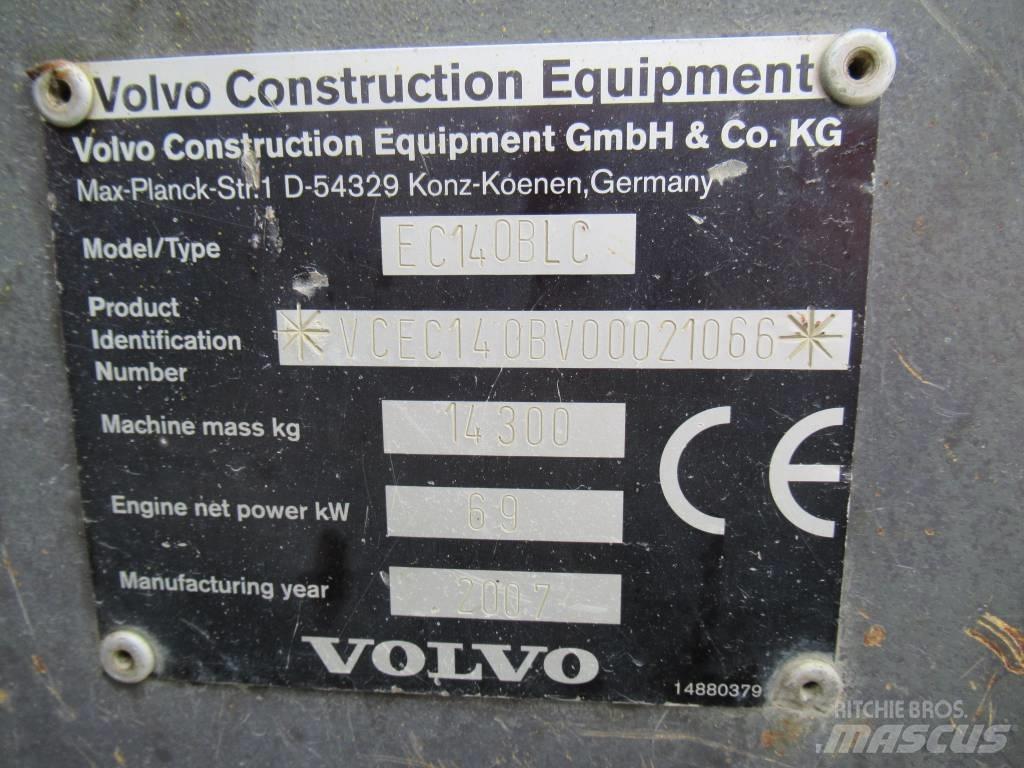 Volvo EC 140 B LC Bageri guseničari