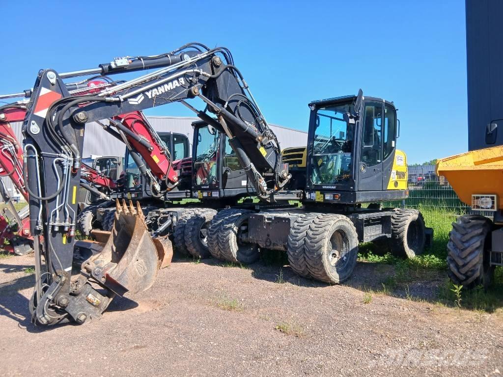 Yanmar B 110 W Bageri točkaši