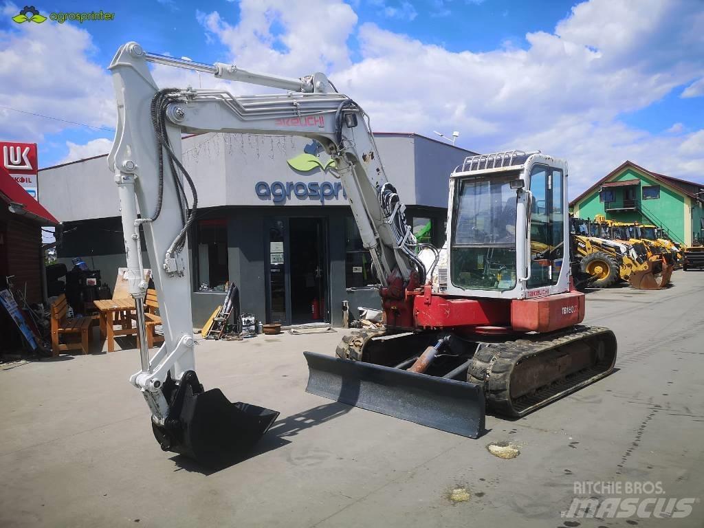Takeuchi TB180FR Midi bageri 7t – 12t