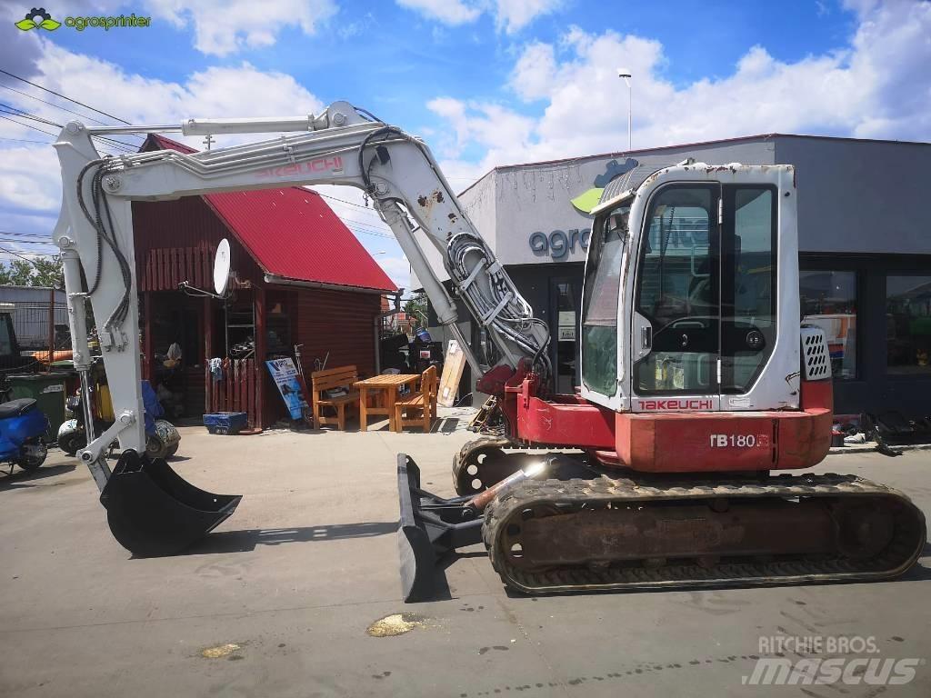 Takeuchi TB180FR Midi bageri 7t – 12t