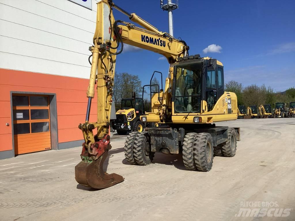 Komatsu PW 160-7E0 Bageri točkaši