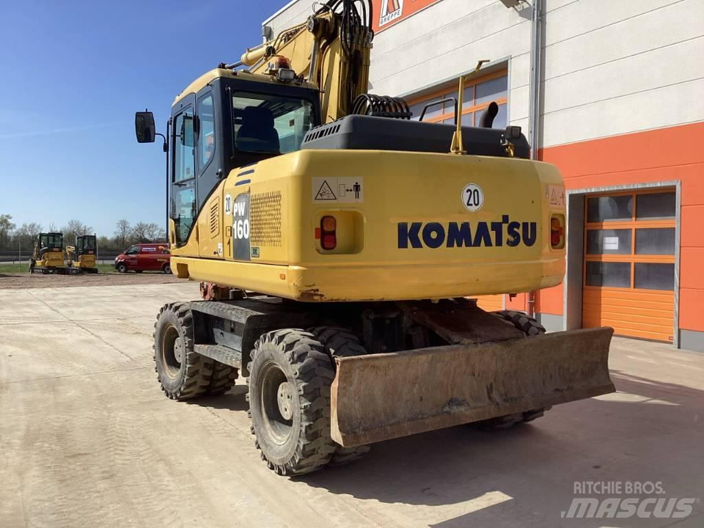 Komatsu PW 160-7E0 Bageri točkaši