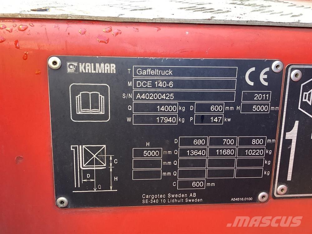 Kalmar DCE140-6 Dizelski viljuškari