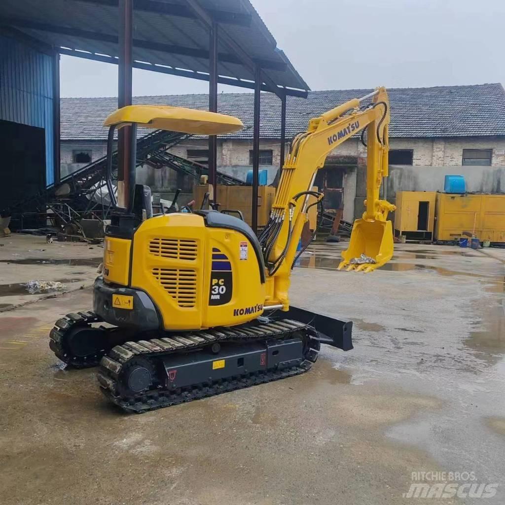 Komatsu PC 30 MR Mini bageri < 7t