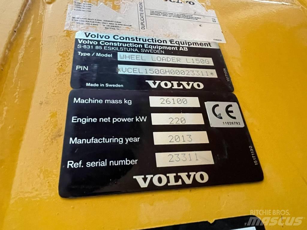 Volvo L 150 G Utovarivači na točkove