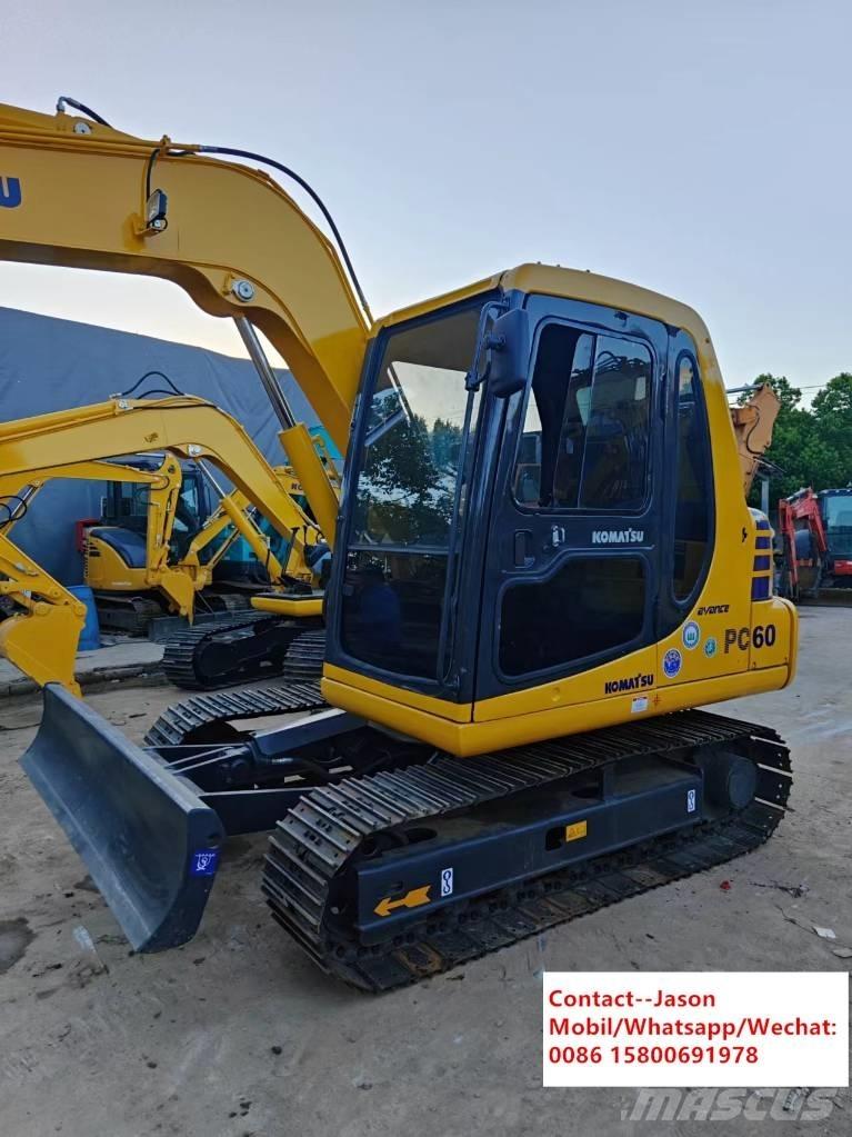 Komatsu PC 60 Mini bageri < 7t