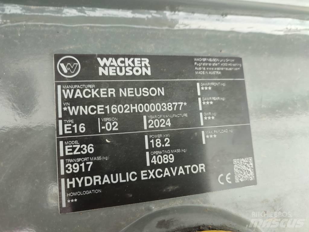 Wacker Neuson EZ 36 Mini bageri < 7t