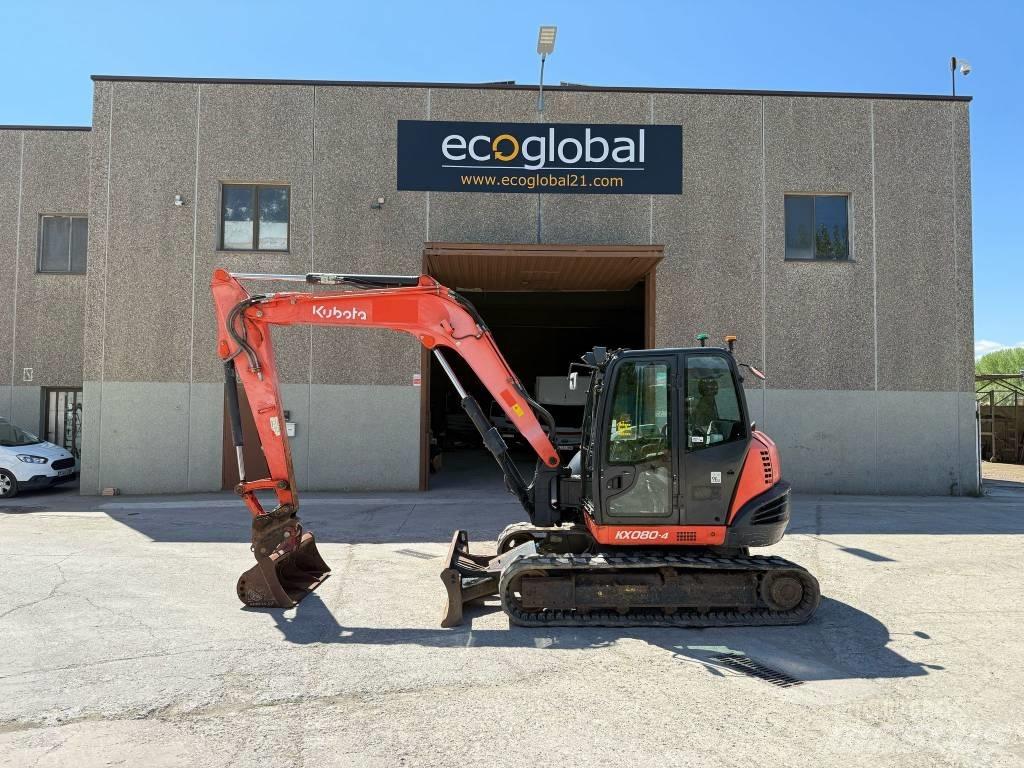 Kubota KX 080-4 Midi bageri 7t – 12t