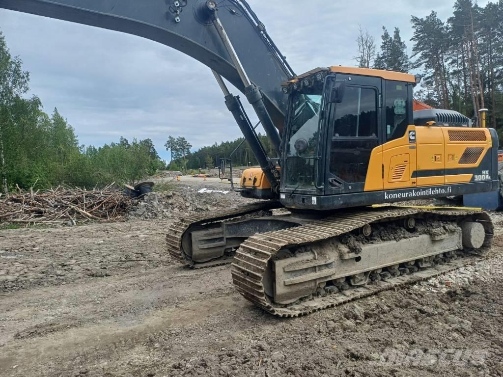 Hyundai HX 300 AL Bageri guseničari