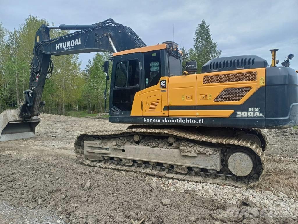 Hyundai HX 300 AL Bageri guseničari