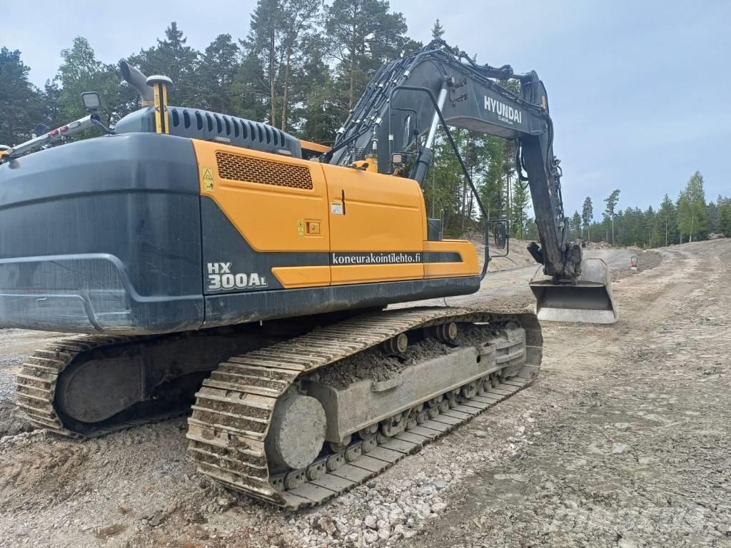 Hyundai HX 300 AL Bageri guseničari