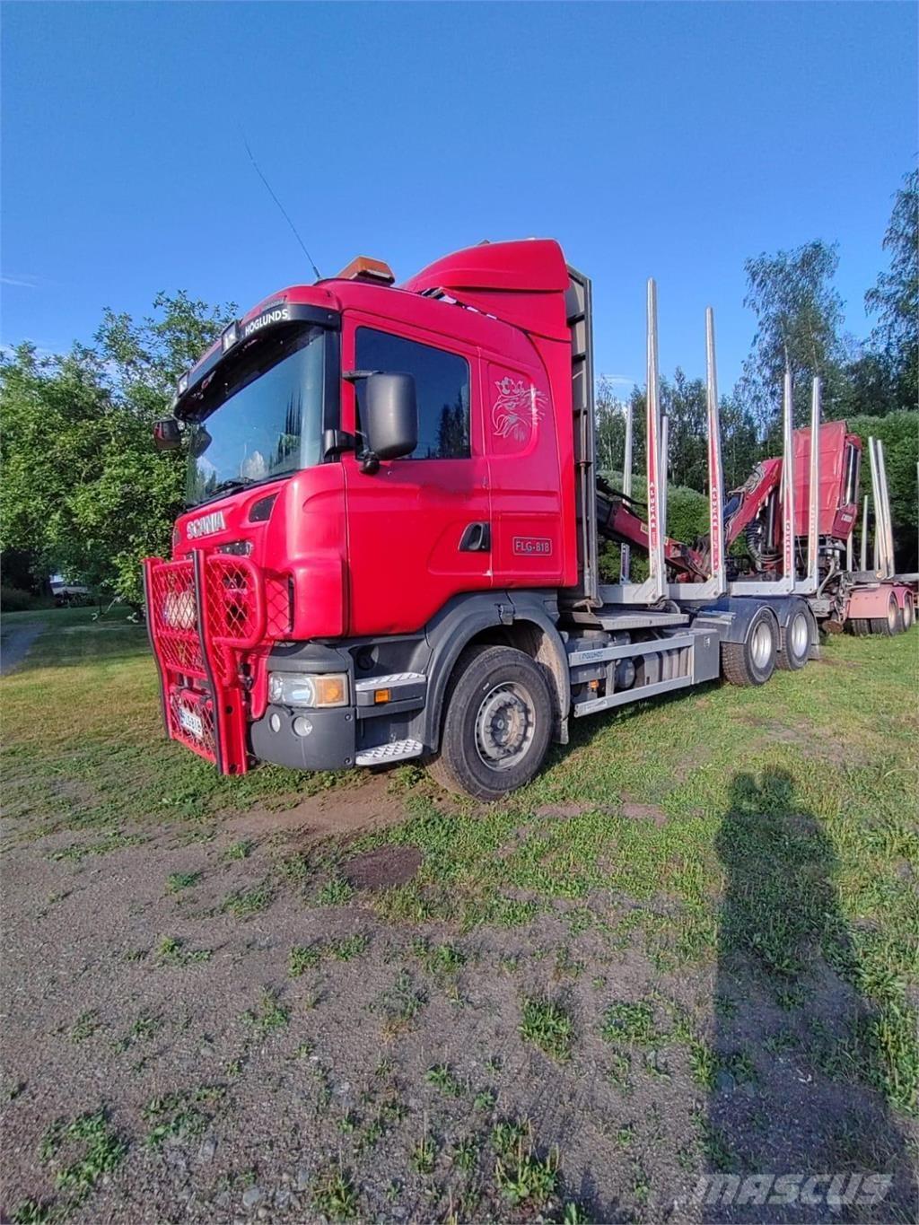 Scania R620 6x4 Kamioni za drva Šticari
