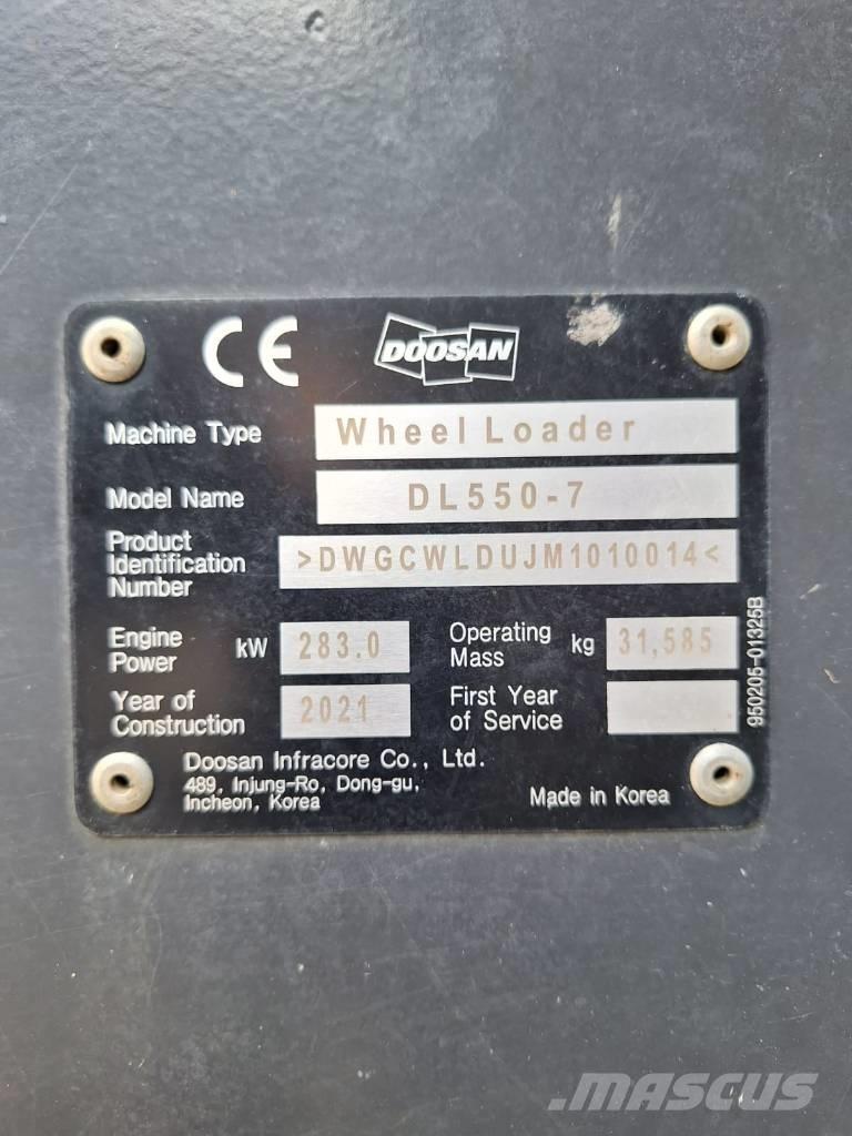 Doosan DL550-7 Utovarivači na točkove