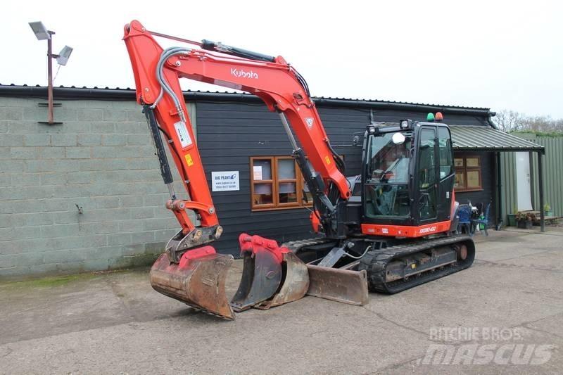 Kubota KX 080-4 Midi bageri 7t – 12t