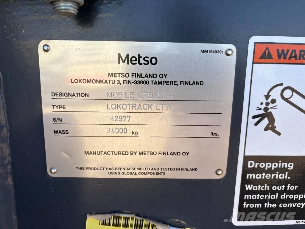 Metso LT 96 Fabrike za separaciju