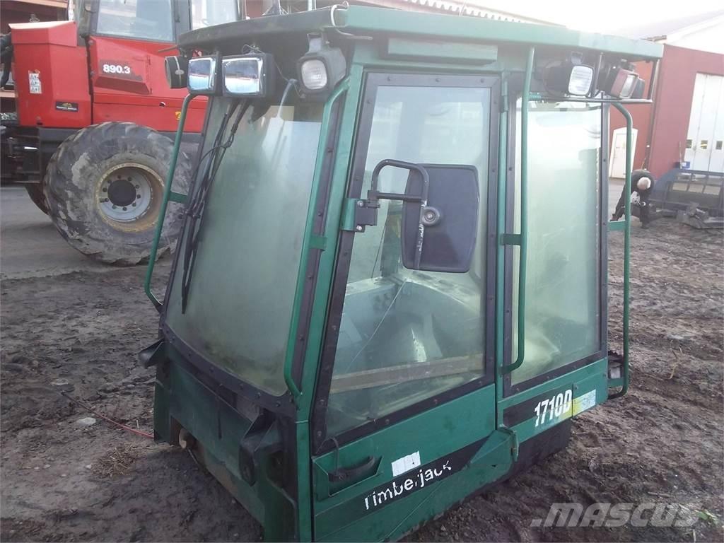 Timberjack 1710d Kabine i unutrašnjost
