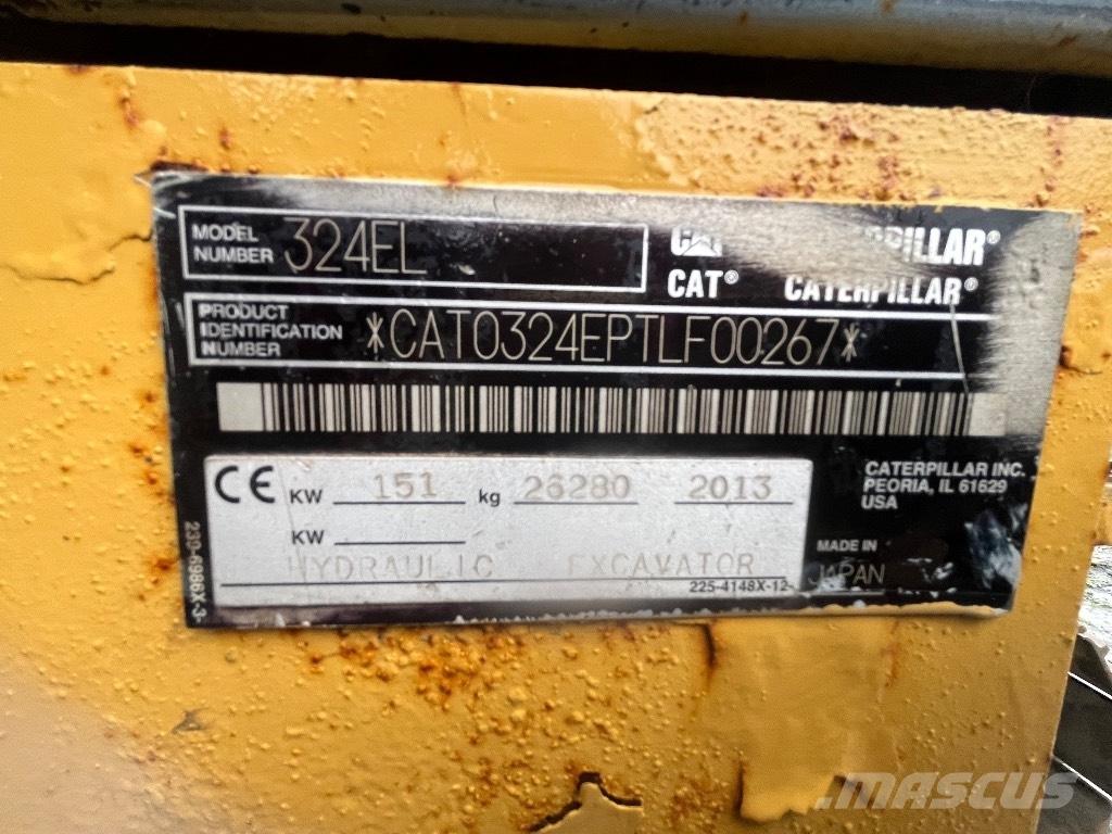 CAT 324 E Bageri guseničari