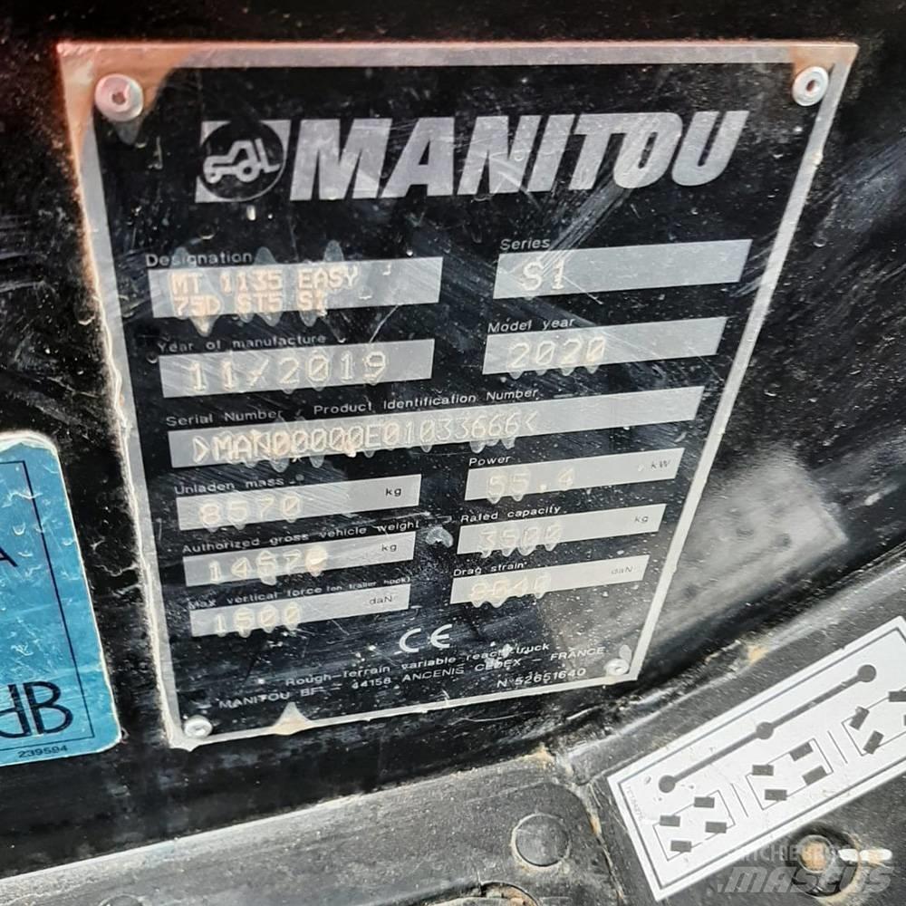 Manitou MT 1135 Teleskopski viljuškari