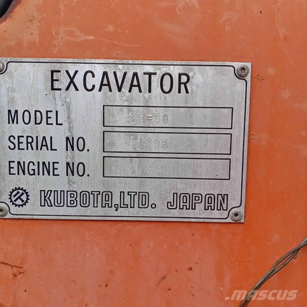 Kubota KH 50 Mini bageri < 7t