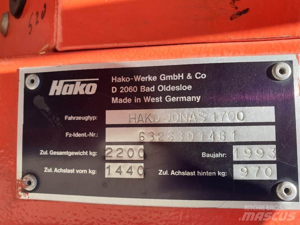 Hako Jonas 1700 Mašine za čišćenje