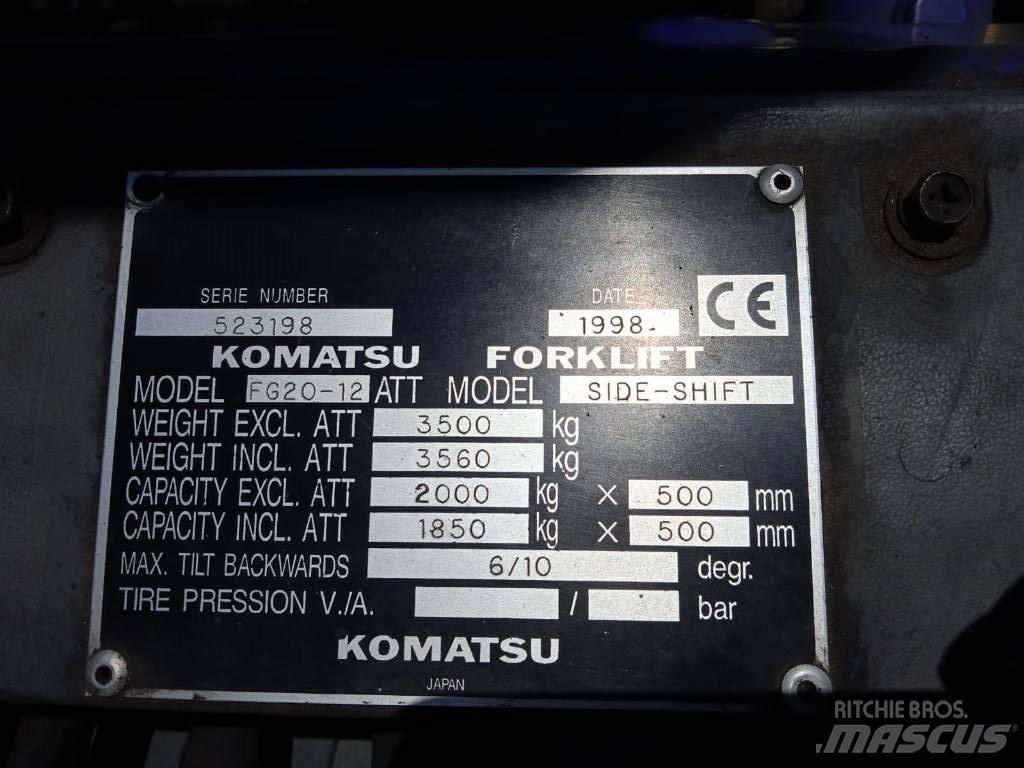 Komatsu FG20-12 Plinski viljuškari