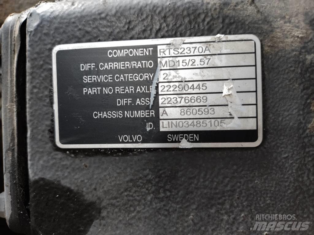 Volvo RTS2370A Osovine