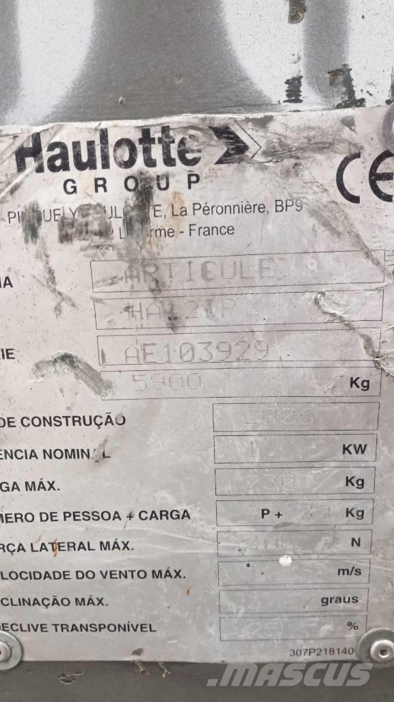 Haulotte HA 12 IP Zglobne podizne platforme