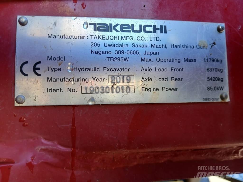 Takeuchi TB 295 W Bageri točkaši