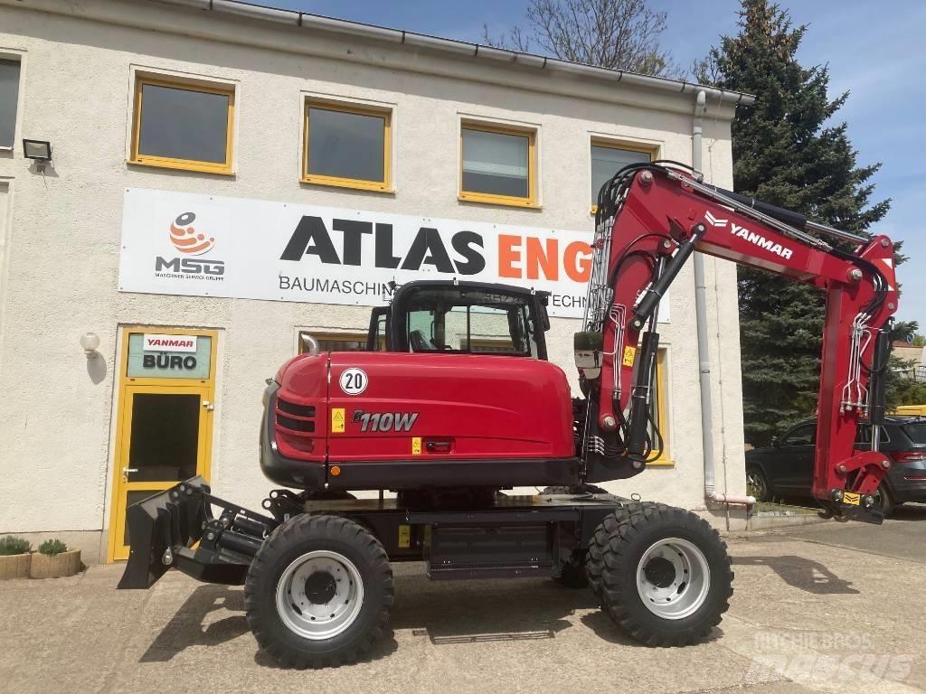 Yanmar B 110 W Bageri točkaši